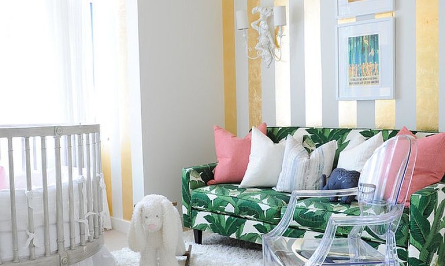 20 Chic Nursery Ideas for Those Who Adore Striped Walls