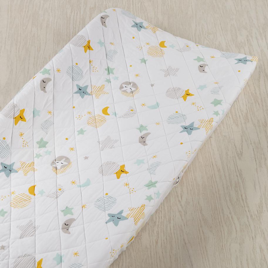 Lullaby changing pad cover from The Land of Nod