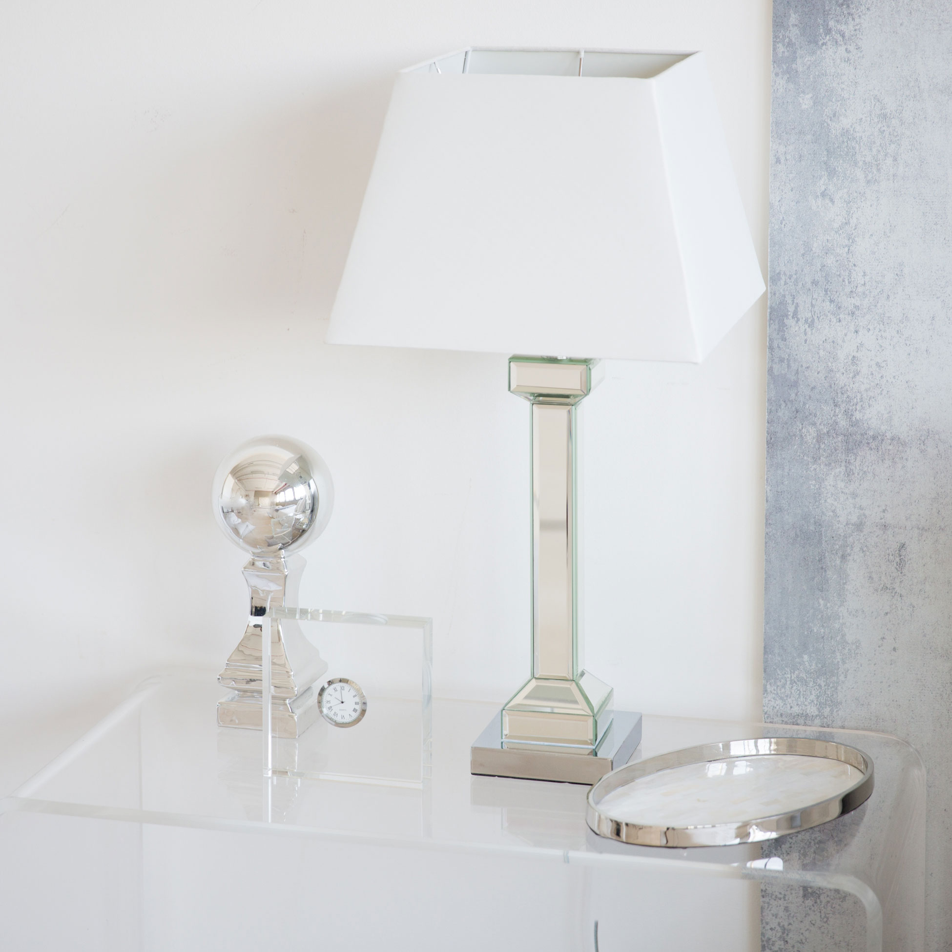 Mirrored lamp from Zara Home