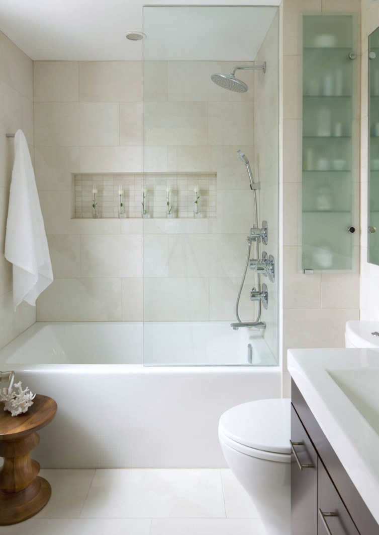 Modern bathroom with a clean, crisp look