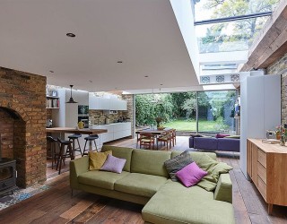 Semi-Detached London Terrace House Gets a Bright Modern Extension