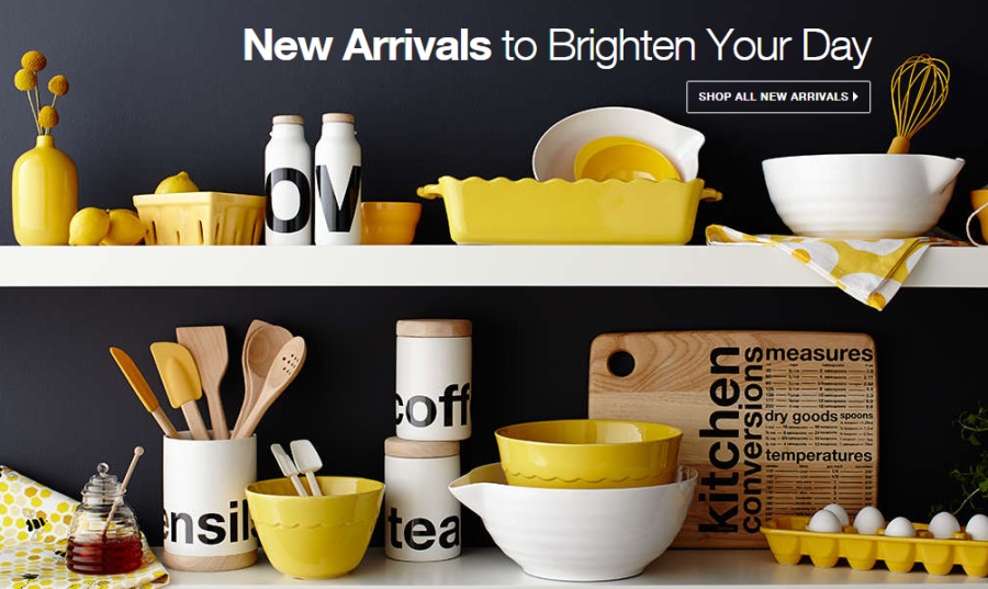 New kitchen arrivals from Crate & Barrel