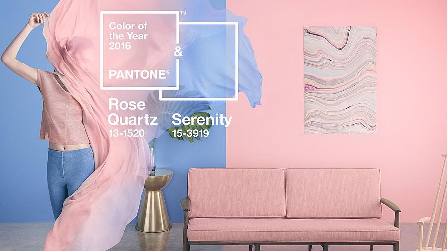 Rose Quartz and Serenity - Pantone Colors of 2016