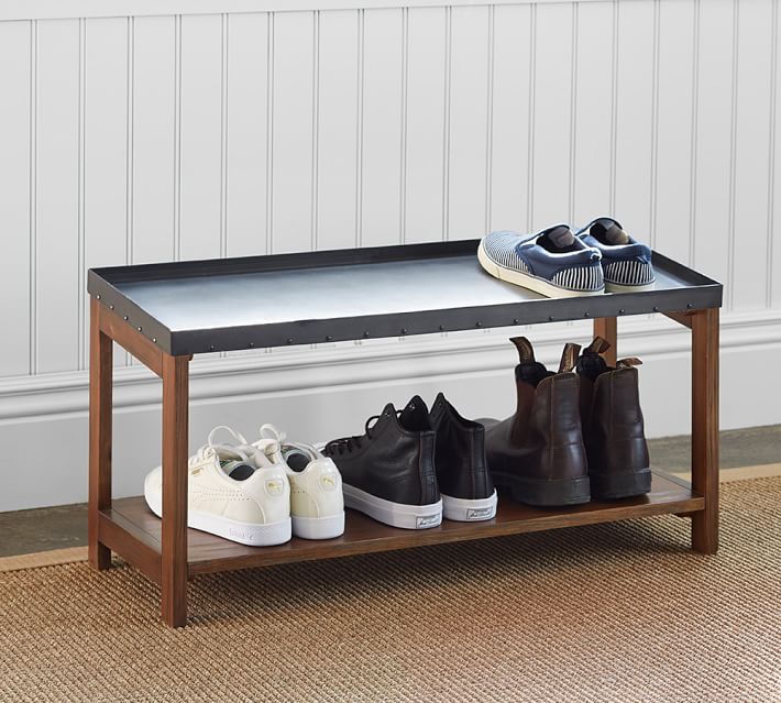 Shoe rack from Pottery Barn