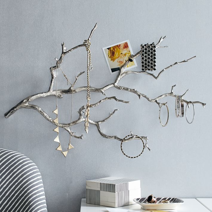 Wall jewelry branch from West Elm