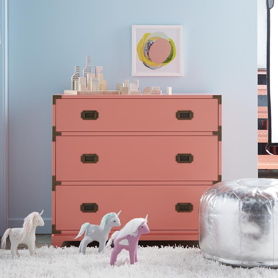 3-drawer dresser from The Land of Nod