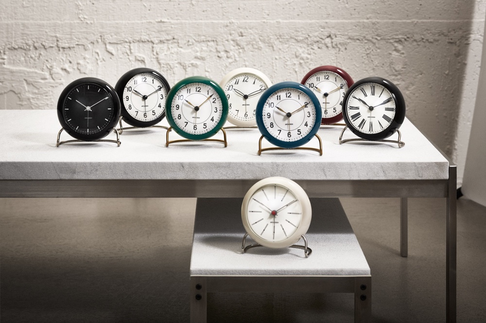 Arne Jacobsen Table Clock collection