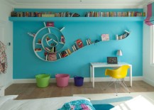 Colorful-kids-room-with-a-spiral-bookshelf-217x155