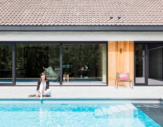 Refined Relaxation: 70’s Belgian Bungalow Altered into a Minimal Modern Home