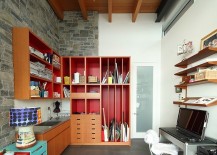 Contemporary-home-office-brings-together-a-variety-of-textures-217x155