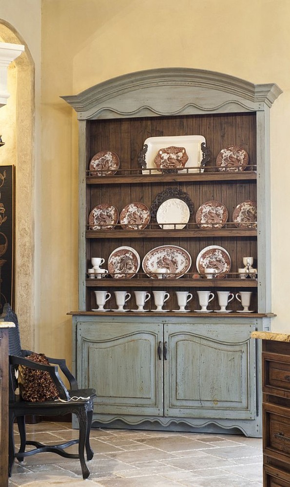 Dining Room Hutch Is The Perfect Place To Showcase Your Best China Come Holiday Season And Beyond 595x999 