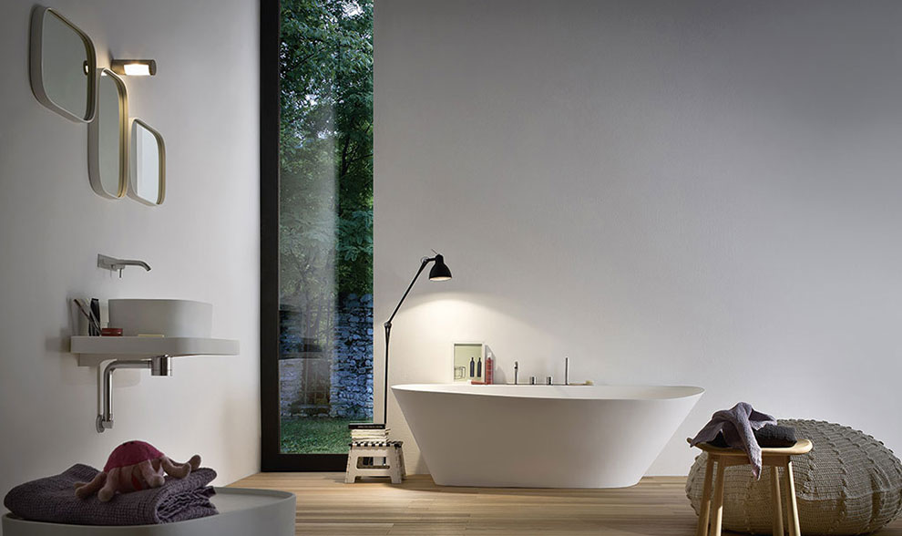 Elegant bathtub at the beart of Fonte Collection