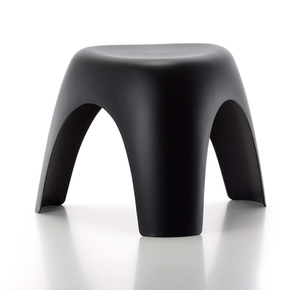 Elephant Stool in black