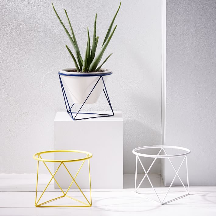 Eric Trine plant holders from West Elm