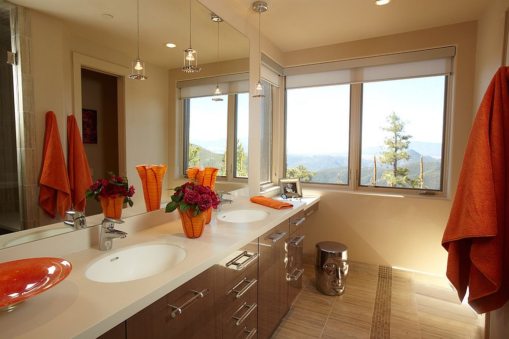 It need not always be the window next to the bathtub with the best views!