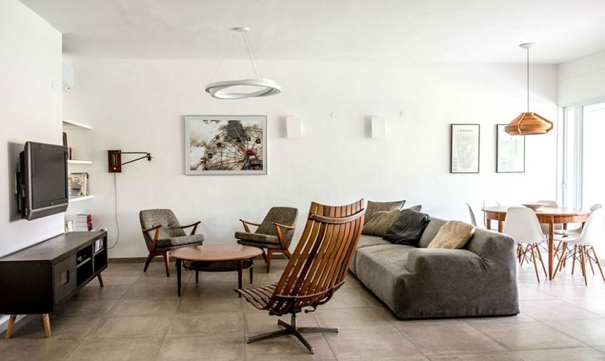 A World of White: Breezy Apartment Renovation in Ramat Yohanan