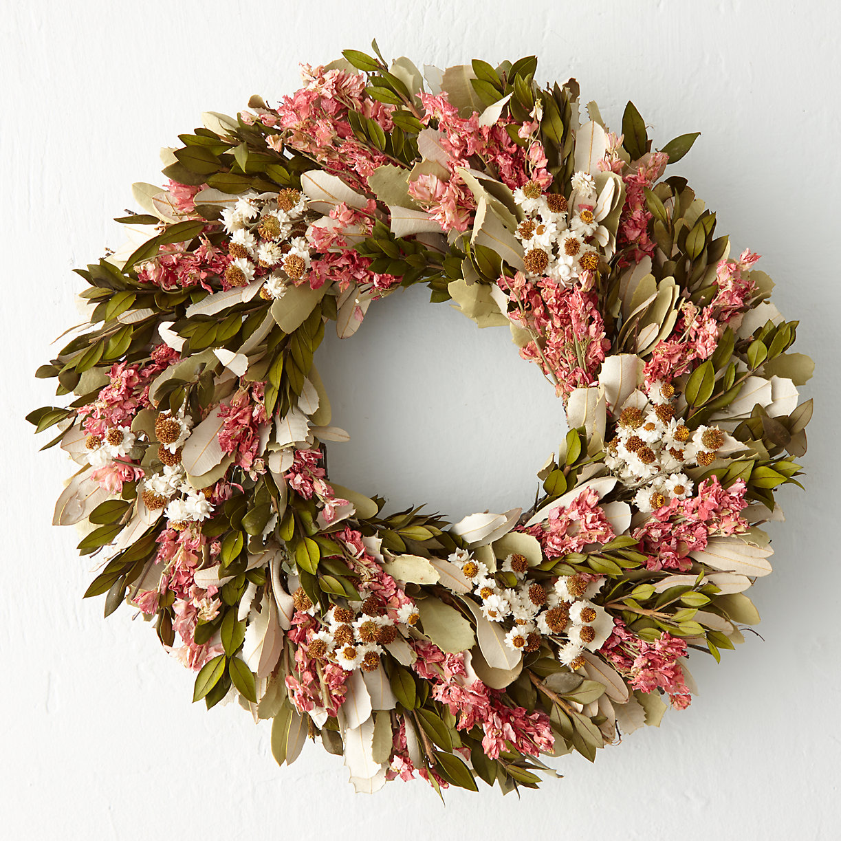 Lovely garden wreath from Terrain