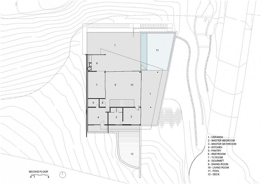 Luxurious oceanside retreat floor plan