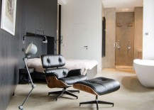 Master-bedroom-and-bath-with-floor-lamp-and-Eames-Lounger-217x155