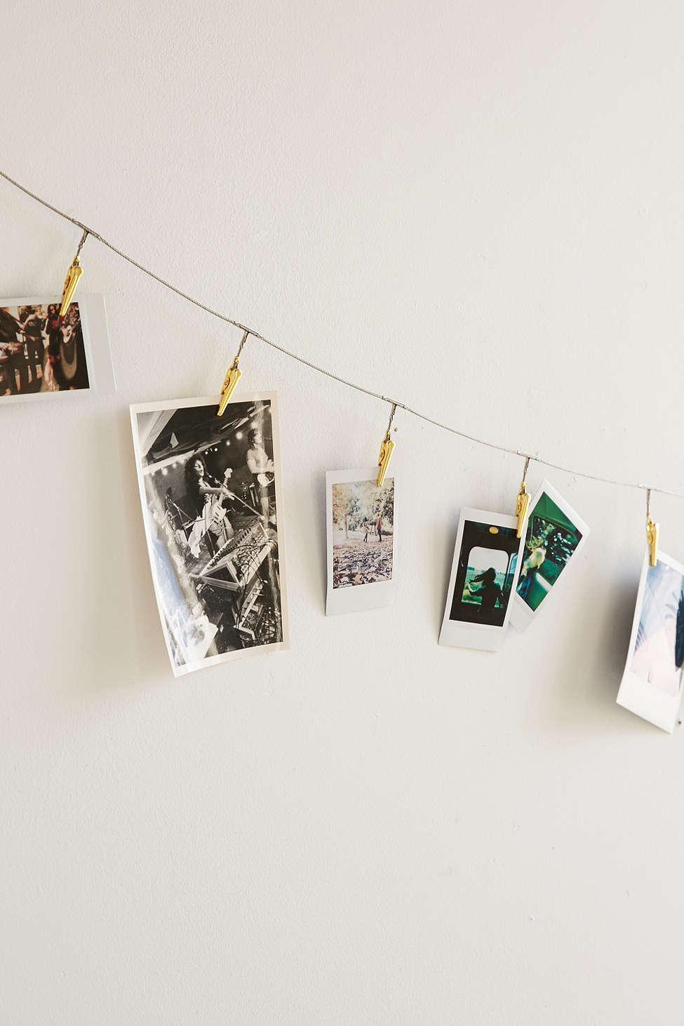 Metal photo clip string set from Urban Outfitters