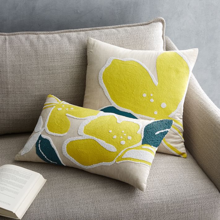 Orchid pillow cover from West Elm
