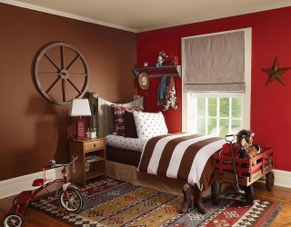 Fiery and Fascinating: 25 Kids' Bedrooms Wrapped in Shades of Red