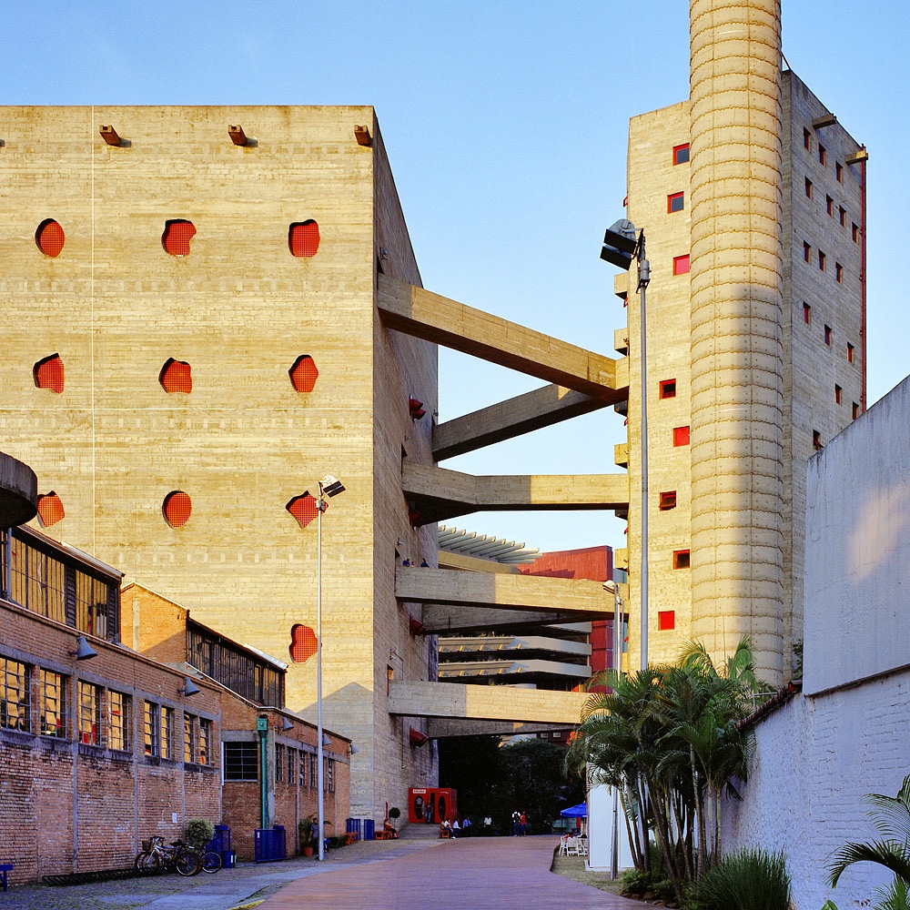 SESC Pompéia by Lina Bo Bardi