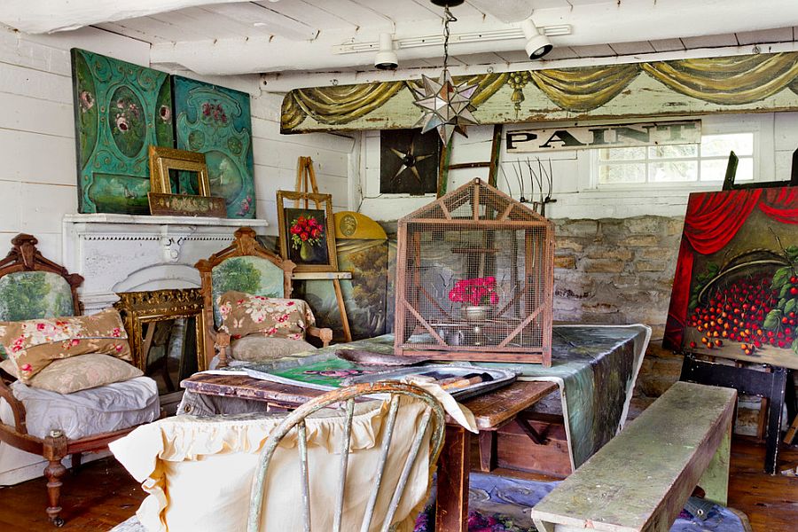 Spacious shabby chic artist's hub! [From: Rikki Snyder]