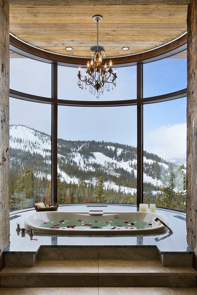 Take a refreshing dip as you enjoy the majestic view outside [Design: Locati Architects]