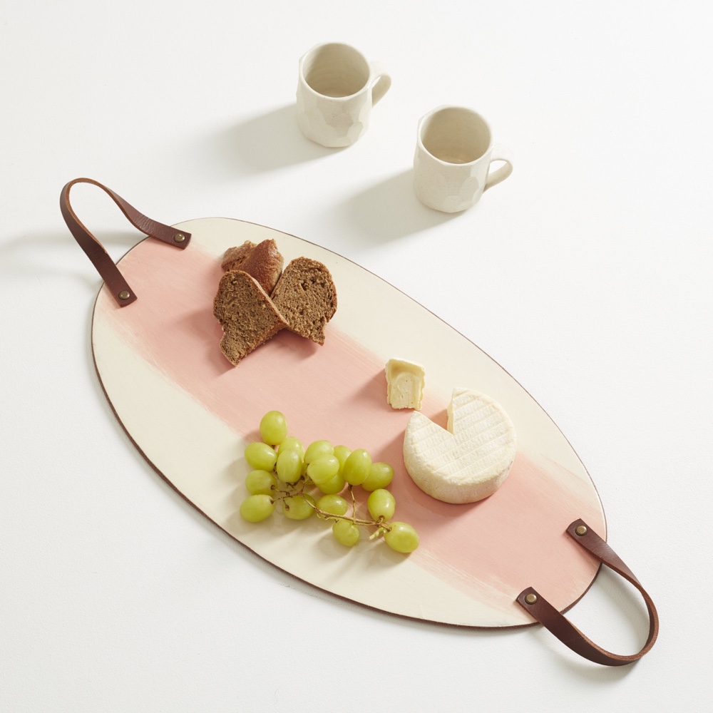 Terracotta crank food board red