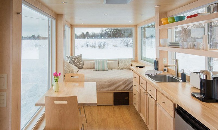 Vista: 160-Square-Foot Tiny Home Provides an Adaptable Personalized Escape