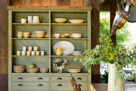 Turn that classic hutch into the showstopper of the dining room