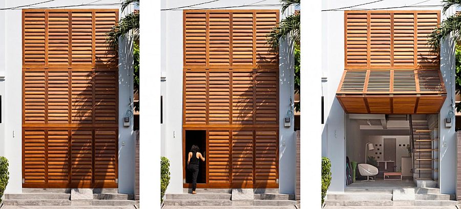 Versatile shutters offer privacy when needed