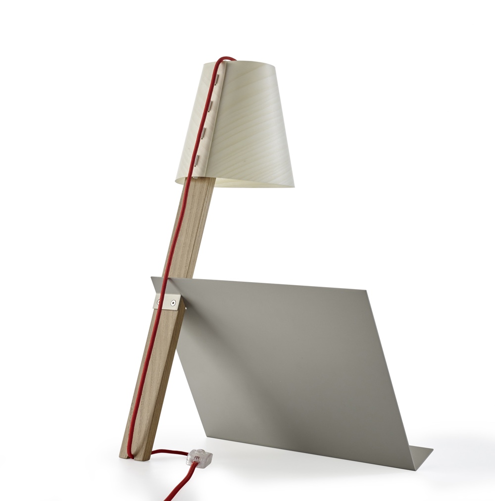 Asterisco table lamp rear view