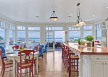 Beach-style-kitchen-and-dining-with-pops-of-bright-color-217x155