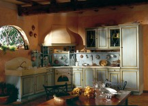 Beautiful-earthen-hues-and-textured-walls-shape-a-stunning-Mediterranean-kitchen-isnpired-by-design-style-from-Southern-France-217x155