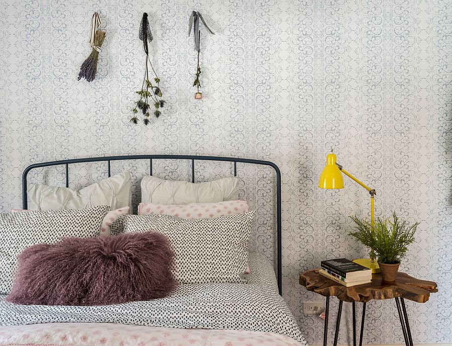 Bohemian style turns the bedroom into a relaxing retreat [Design: LABLstudio]