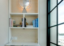 20 Space Saving Fold Down Desks To, Diy Bookcase With Fold Down Desk