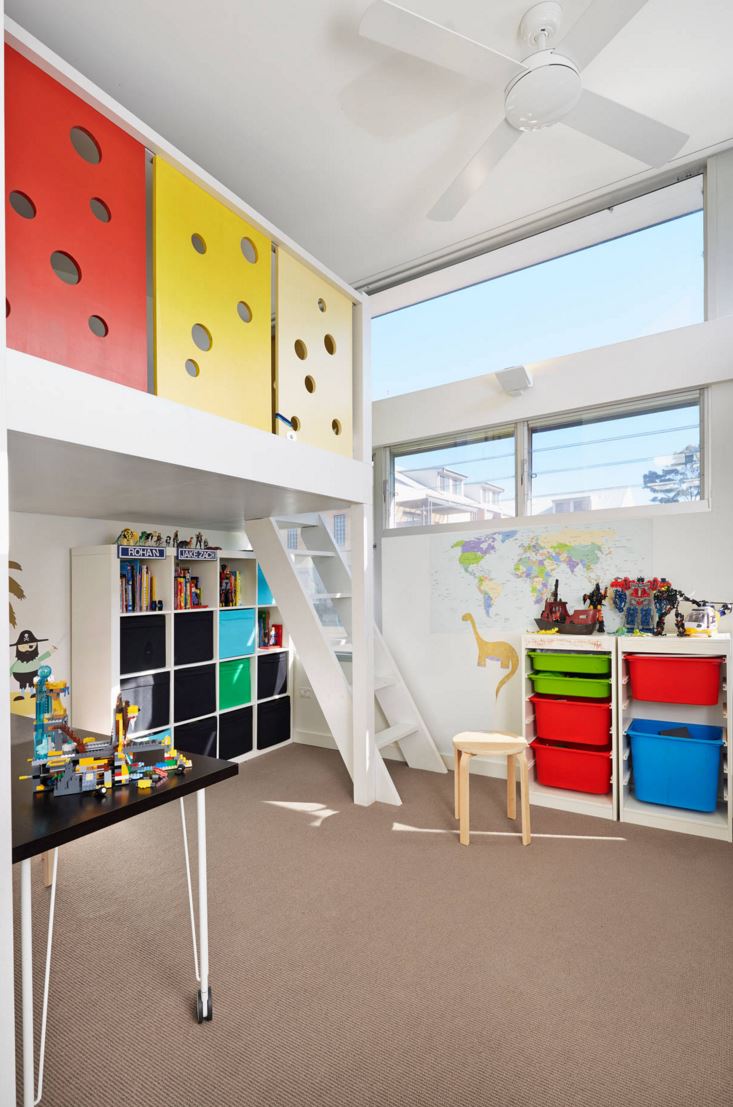 Child's room with ample storage