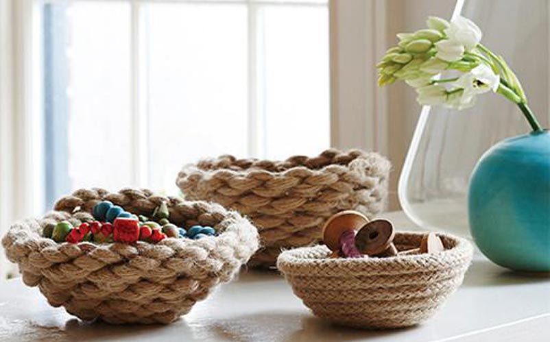 20 DIY Projects Featuring Rope Crafts