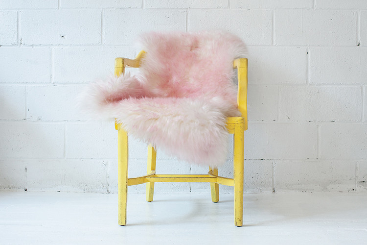 Flamingo Sheepskin from Aelfie