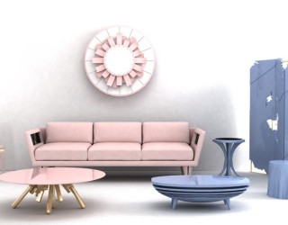 Pantone Style: More Rose Quartz and Serenity Decor Ideas