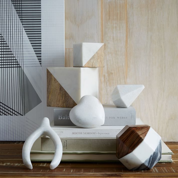 Geometric objects from West Elm