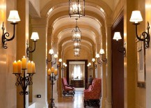 Grand-hallway-design-with-fabulous-sconce-and-pendant-lighting-217x155