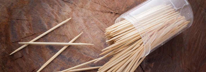 Have toothpicks on hand for detailed cleaning