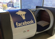 nap pod in Facebook Seattle office