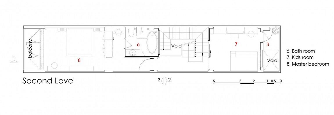 Versatile Narrow House In Ho Chi Minh City Beats The Space