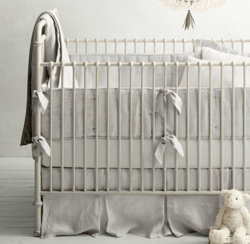 rh baby crib sheets