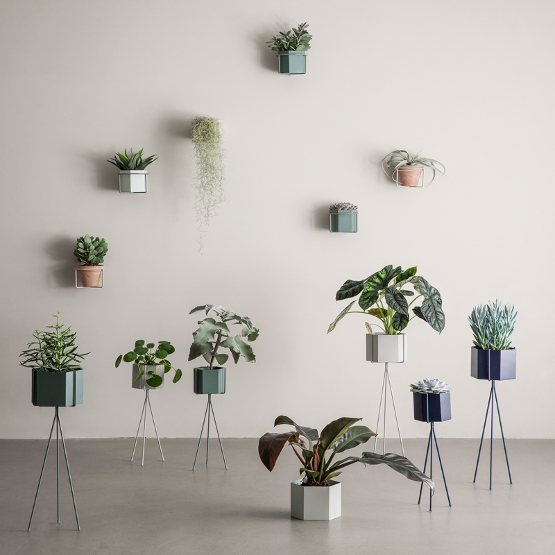 Plant stands and pots from ferm LIVING