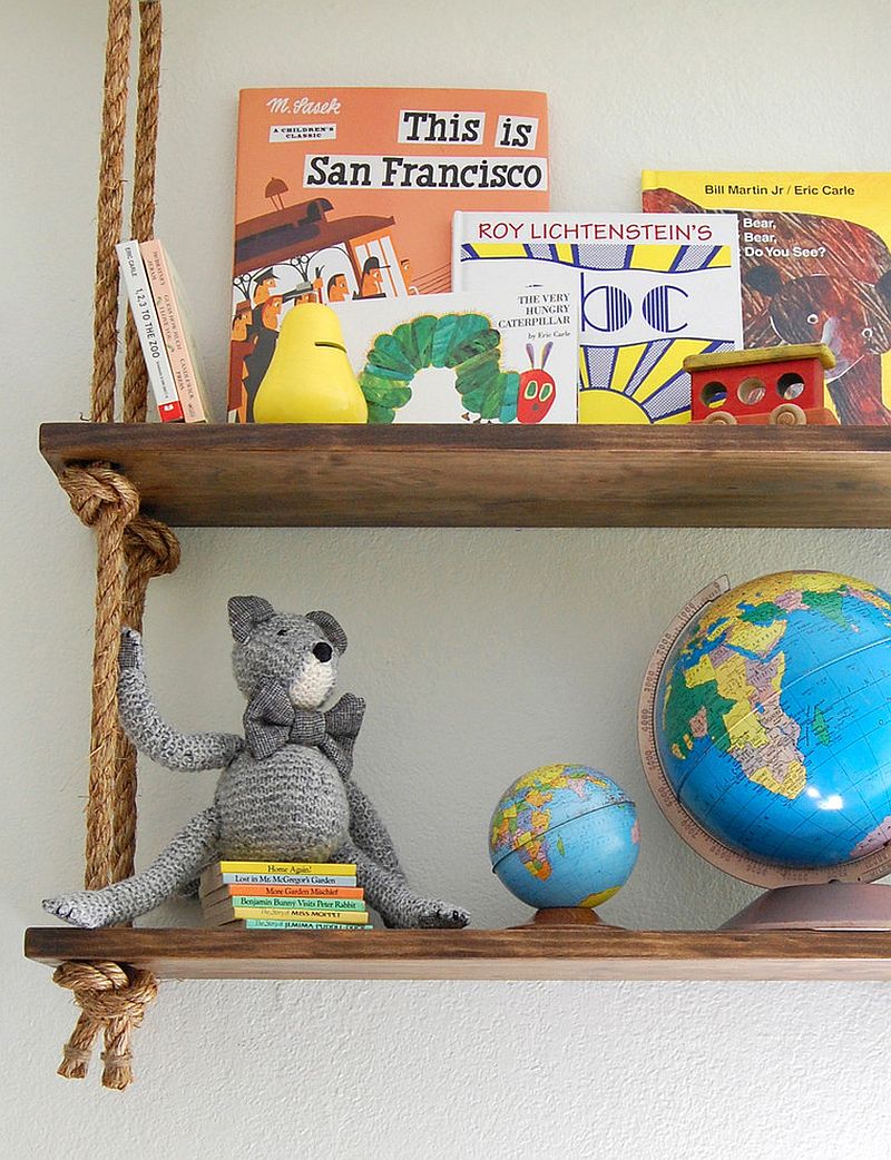 Inspired Displays 20 Unique Shelves For A Creative Kids Room